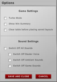 roulette options